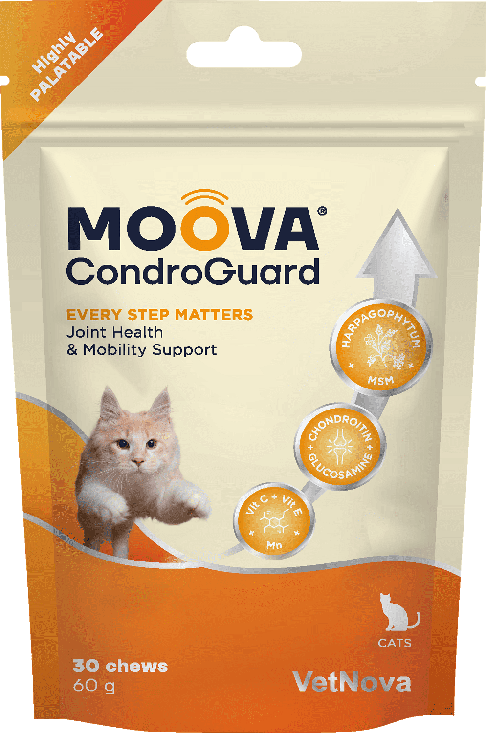 VetNova MOOVA CondroGuard comprimate masticabile