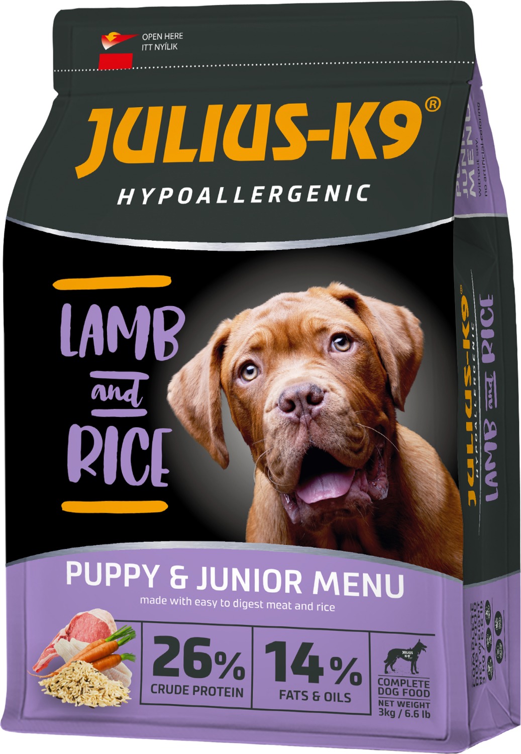 Julius-K9 Hypoallergenic Puppy & Junior Lamb & Rice - zoom