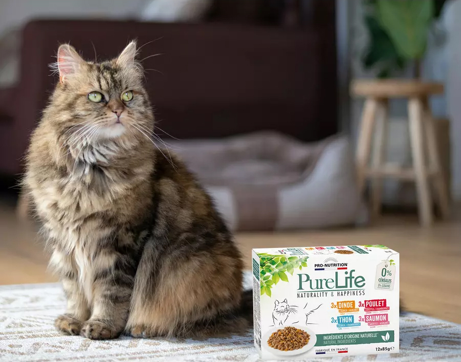 Pure Life Cat hrană umedă pt pisici multipack - 4 arome - zoom