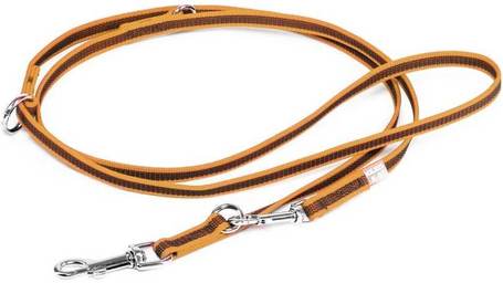 Julius-K9 Color & Gray állítható póráz dupla karabinerrel