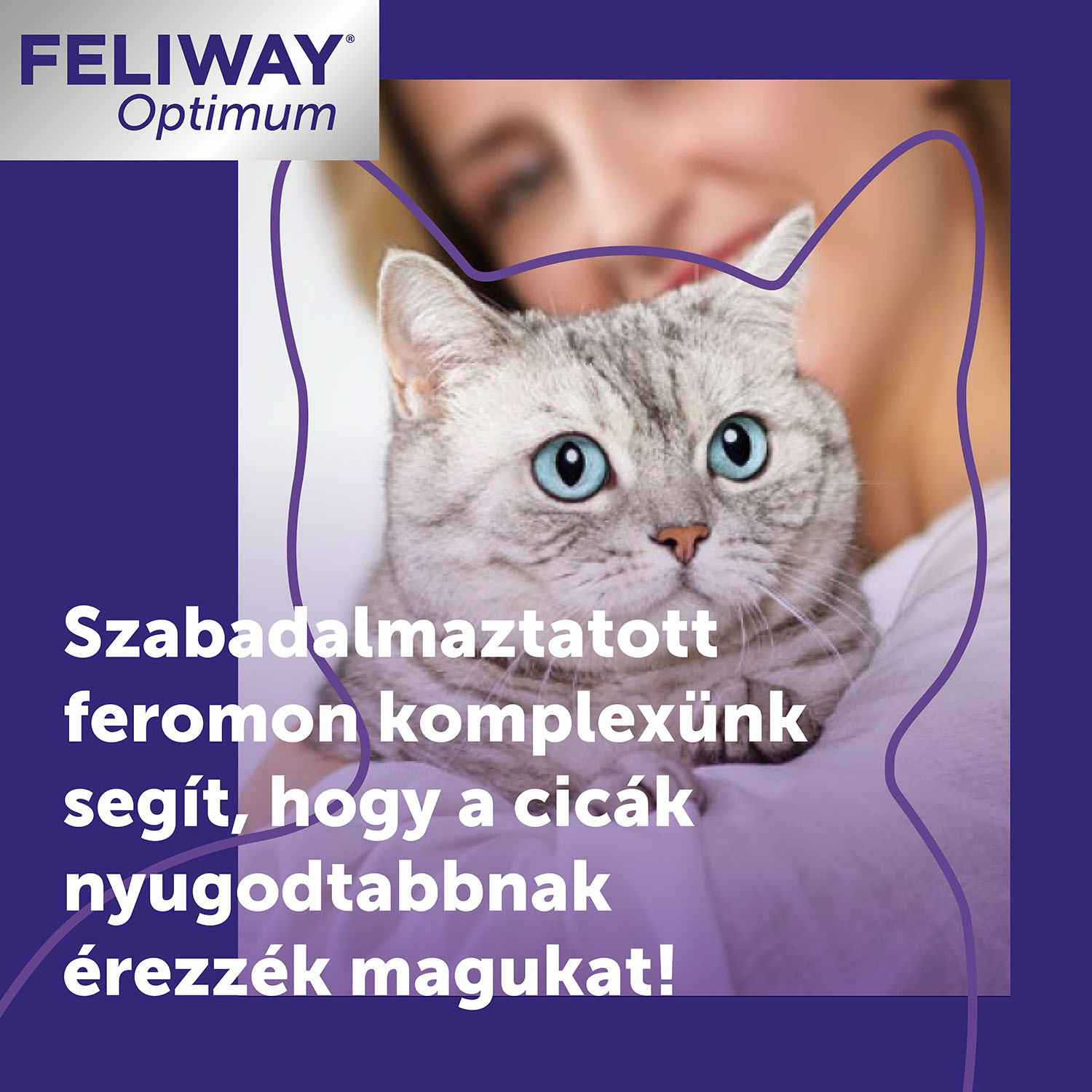 Feliway Optimum nyugtató hatású párologtató macskáknak
