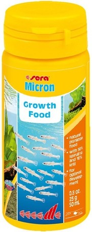 Sera Micron porfinomságú növendékhal eledel