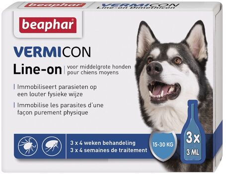 Beaphar Vermicon Dog Line-on Spot-on | | Rácsepegtető oldat kutyáknak élősködők ellen