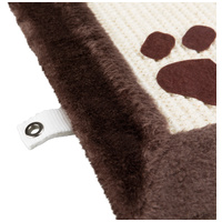 Trixie plüss szélű kaparószőnyeg rúdra rögzített szőrmelabdával #6