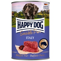 Happy Dog Pur Italy - Tiszta bivalyhúsos konzerv | Egyetlen fehérjeforrás