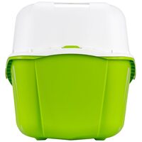 Komoda fedett macska wc #6