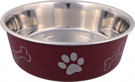 Trixie Elite színes fémtál műanyagbevonattal