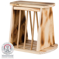 Trixie Standing Hay Manger - Rácsos fa szénatartó #3