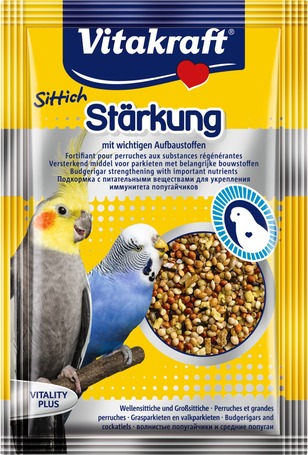 Vitakraft Sittich Starkung - Nimfa és hullámos papagáj erősítő táplálék kiegészítő