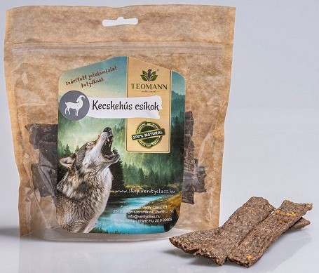 Teomann szárított kecskehús csíkok