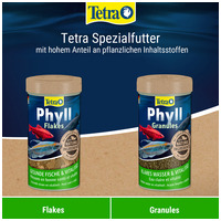 Tetra Phyll Granules prémium szemcsés díszhaltáp #10