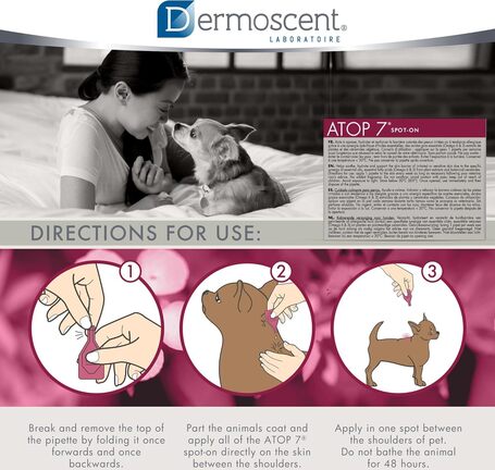 Dermoscent ATOP 7 spot-on kutyáknak és macskáknak