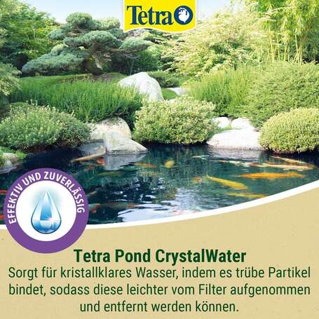 Tetra Pond Crystal Water vízkezelő szer kertitóhoz