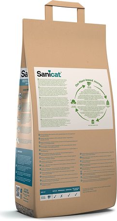 Sanicat Multipet cellulóz alom macskáknak és egyéb kisállatoknak