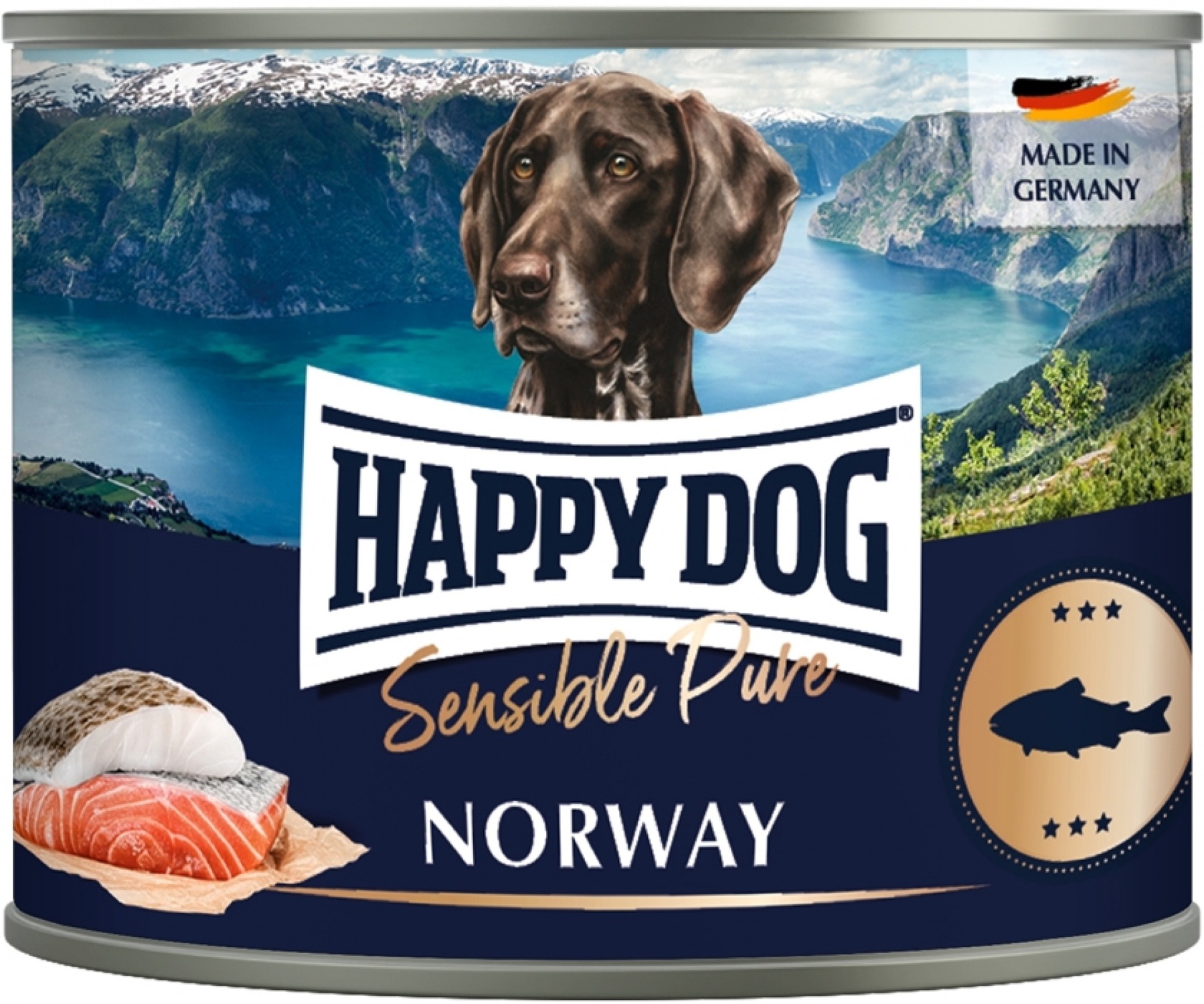 Happy Dog Pur Norway - Conservă de carne de somon | Sursă unică de proteine - zoom