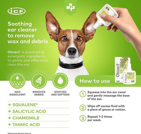 Otoact cerumenolitikus hatású fültisztító oldat