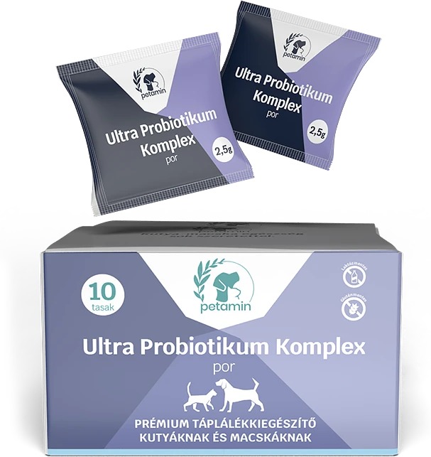 Petamin Ultra Probiotikum Komplex pulbere pentru câini și pisici