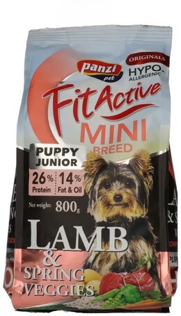 FitActive Originals Puppy & Junior Mini Hypoallergenic Lamb