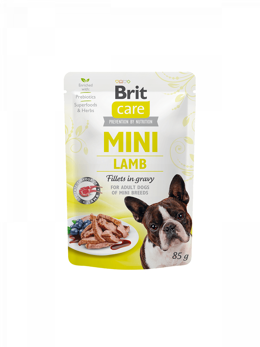 Brit Care Mini Lamb Fillets in Gravy 85 g