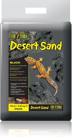Exo Terra fekete sivatagi homok terráriumba