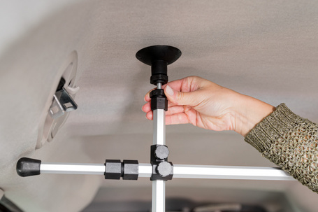 Trixie alumínium térelválasztó rács autóba