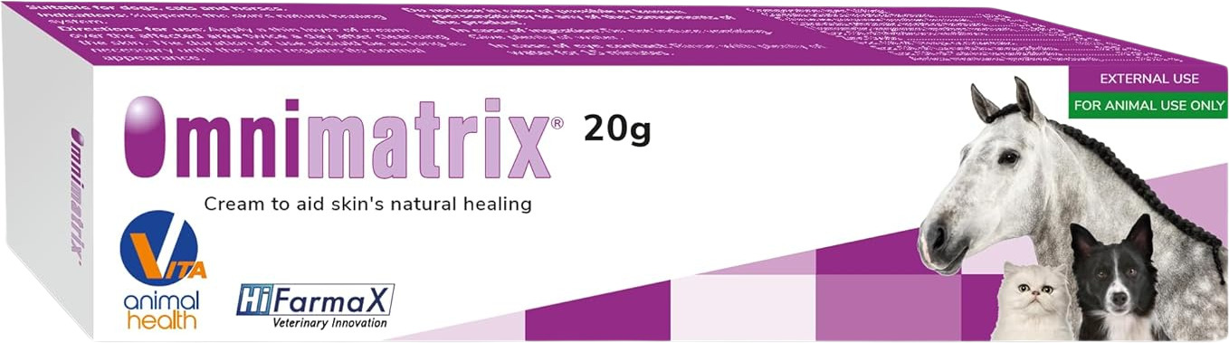 Omnimatrix cremă antiseptică și cicatrizantă pentru animale - zoom