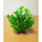 Plantă de acvariu din plastic, cu frunze verzi rotunde și zimțate