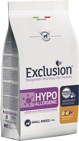 Exclusion Dog Hypoallergenic Duck & Potato Small