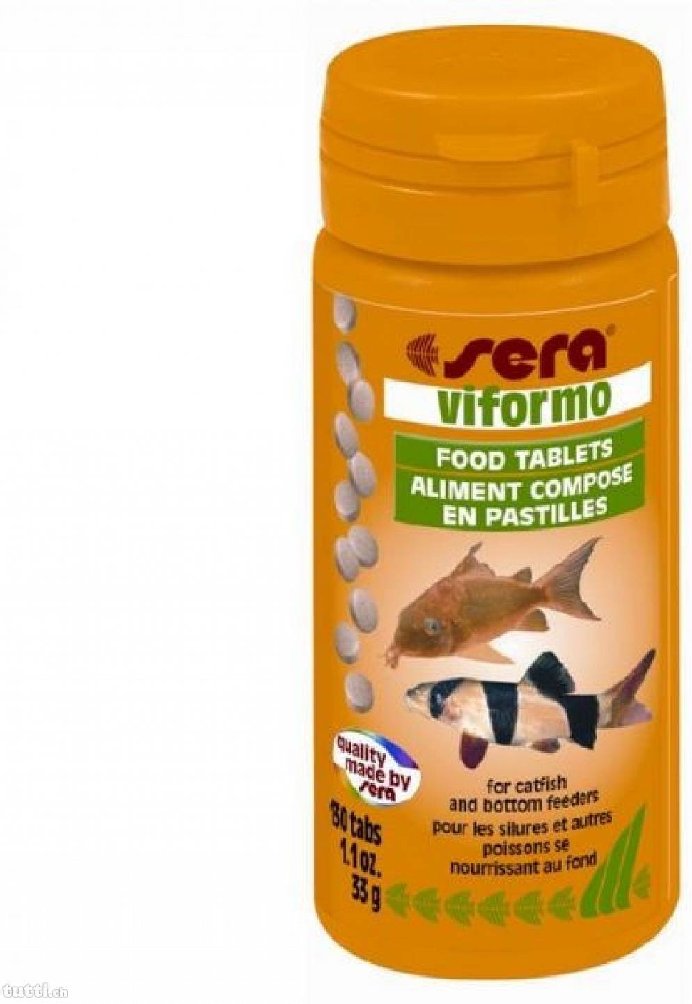 Sera Viformo hrană tablete pentru pești sanitari și mrene - zoom