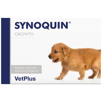 Synoquin Growth ízületvédő tabletta nagytestű kölyökkutyának Synoquin Growth ízületvédő tabletta nagytestű kölyökkutyának
