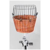 Trixie rácsos fonott szállítókosár biciklire #10