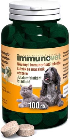 ImmunoVet Pets immunerősítő jutalomfalat kutyáknak és macskáknak