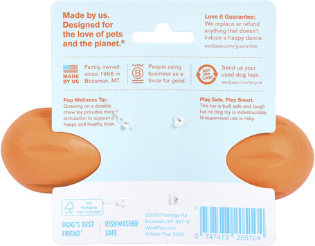 West Paw Hurley - Tartós rágóbot