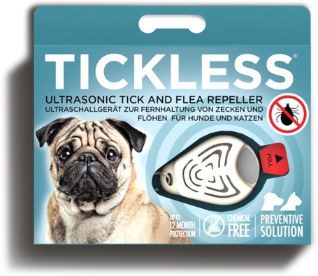 Tickless Pet ultrahangos bolha- és kullancsriasztó kutyák, macskák, vadászgörények és nyulak részére