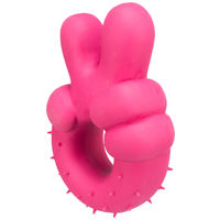 Trixie béke jel sípoló latex karika #2