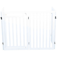 Trixie 4 részes nyitható fa kutyarács, elkerítő #2