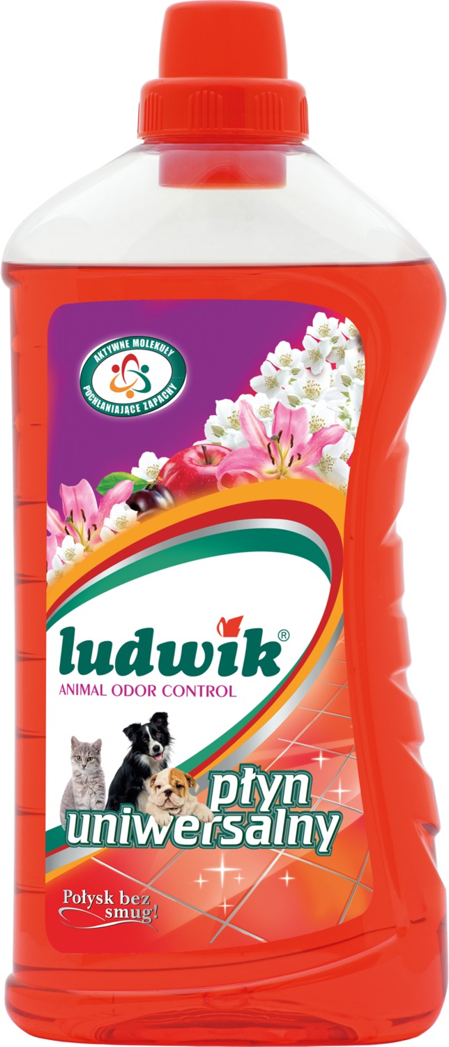 Ludwik Detergent universal pentru gospodării cu animale de companie - Acoperă mirosurile neplăcute