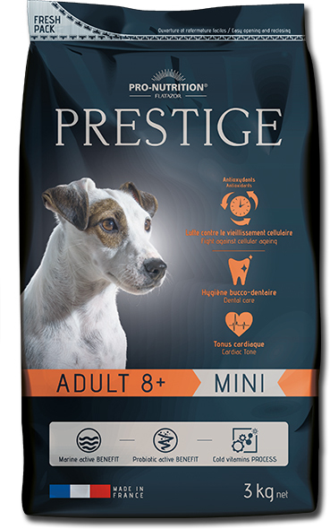 Pro-Nutrition Prestige Adult 8+ Mini Pork | Hrană pentru câini în vârstă | Pentru rase mici - zoom