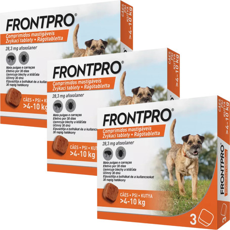 Frontpro rágótabletta bolha és kullancs ellen
