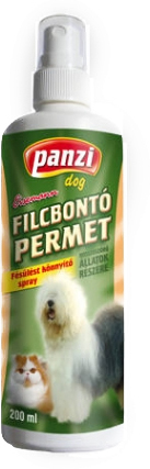 Panzi spray pentru pieptănat de îndepărtare a pâslei