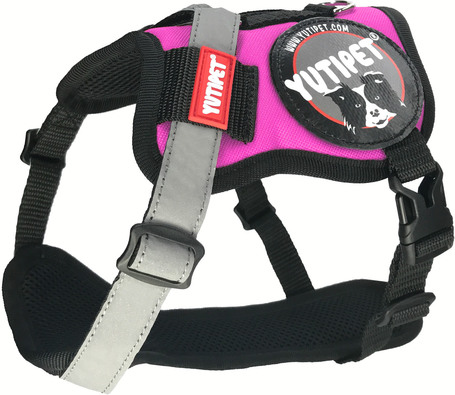 Yutipet RnD párnázott biztonsági kutyahám (Rózsaszín)