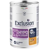 Exclusion Monoprotein Vet Diet Hypoallergenic Duck & Potat All Breeds