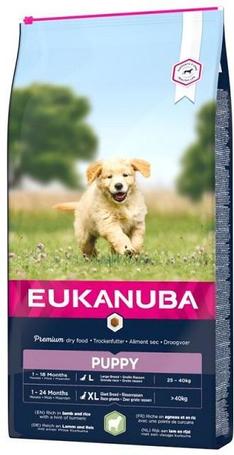 Eukanuba Puppy Large Lamb & Rice | Bárányos táp nagytestű kölyköknek