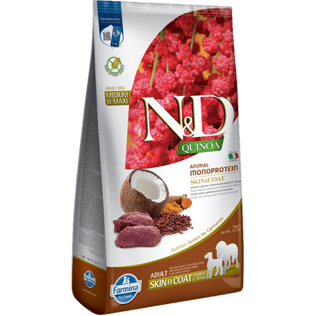 N&D Dog Grain Free Quinoa Skin & Coat Venison