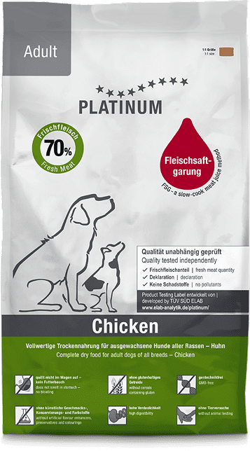 Platinum Adult Chicken hrană uscată moale pentru câini