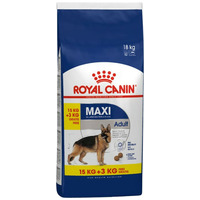 Royal Canin Maxi Adult - Nagytestű felnőtt kutya száraz táp 15 + 3 kg