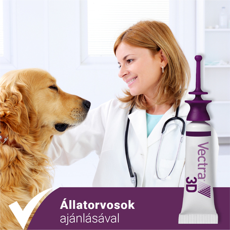 Vectra 3D repellens spot on kutyáknak