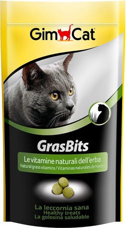 GimCat GrasBits zöld fű tabletta macskáknak