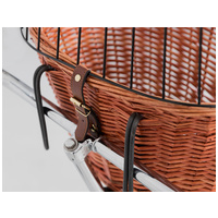 Trixie rácsos fonott szállítókosár biciklire #6