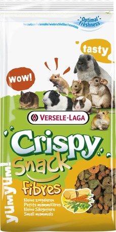 Versele Laga Crispy Snack Fibres rágcsálóknak